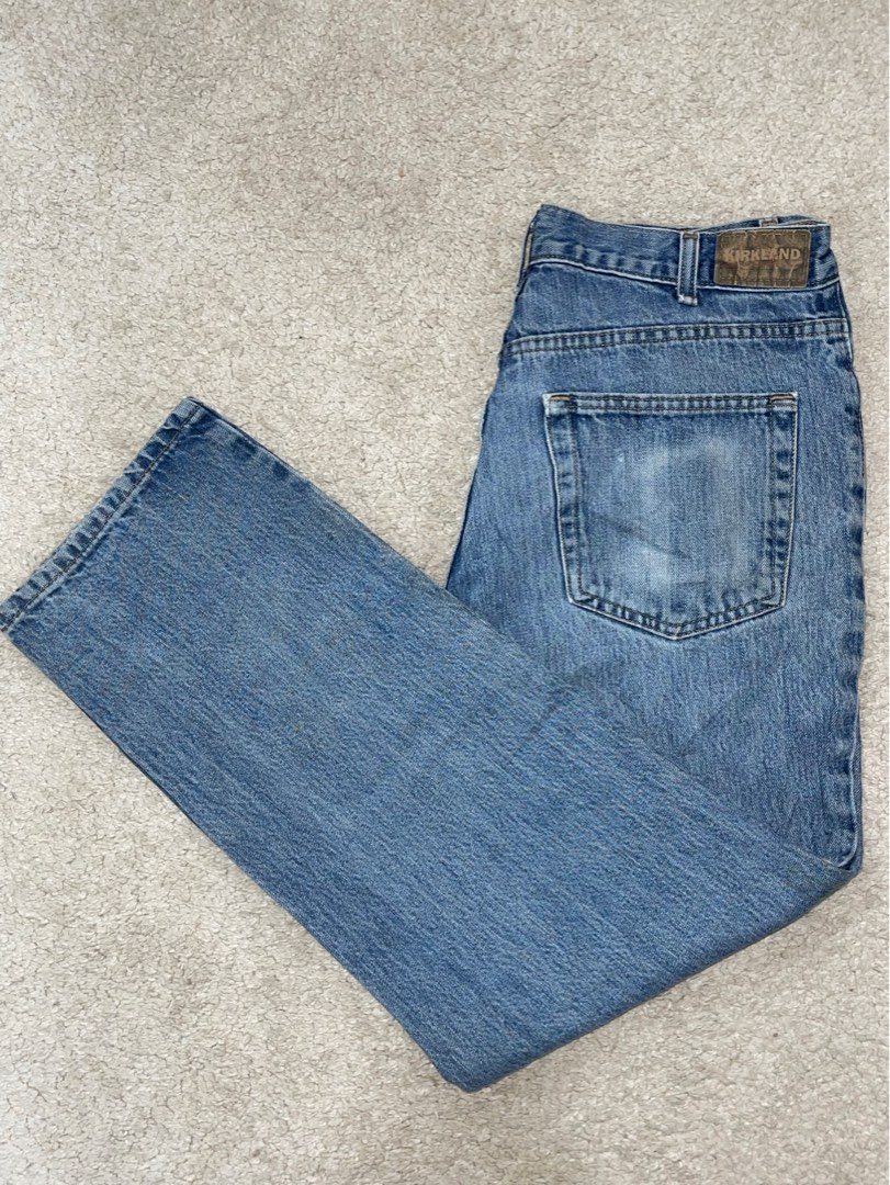 Vintage Kirkland Jeans, Men's Fashion, Bottoms, Jeans on Carousell