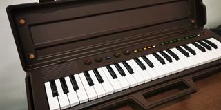 Vintage Piano Keyboard (Yamaha PortaSound)