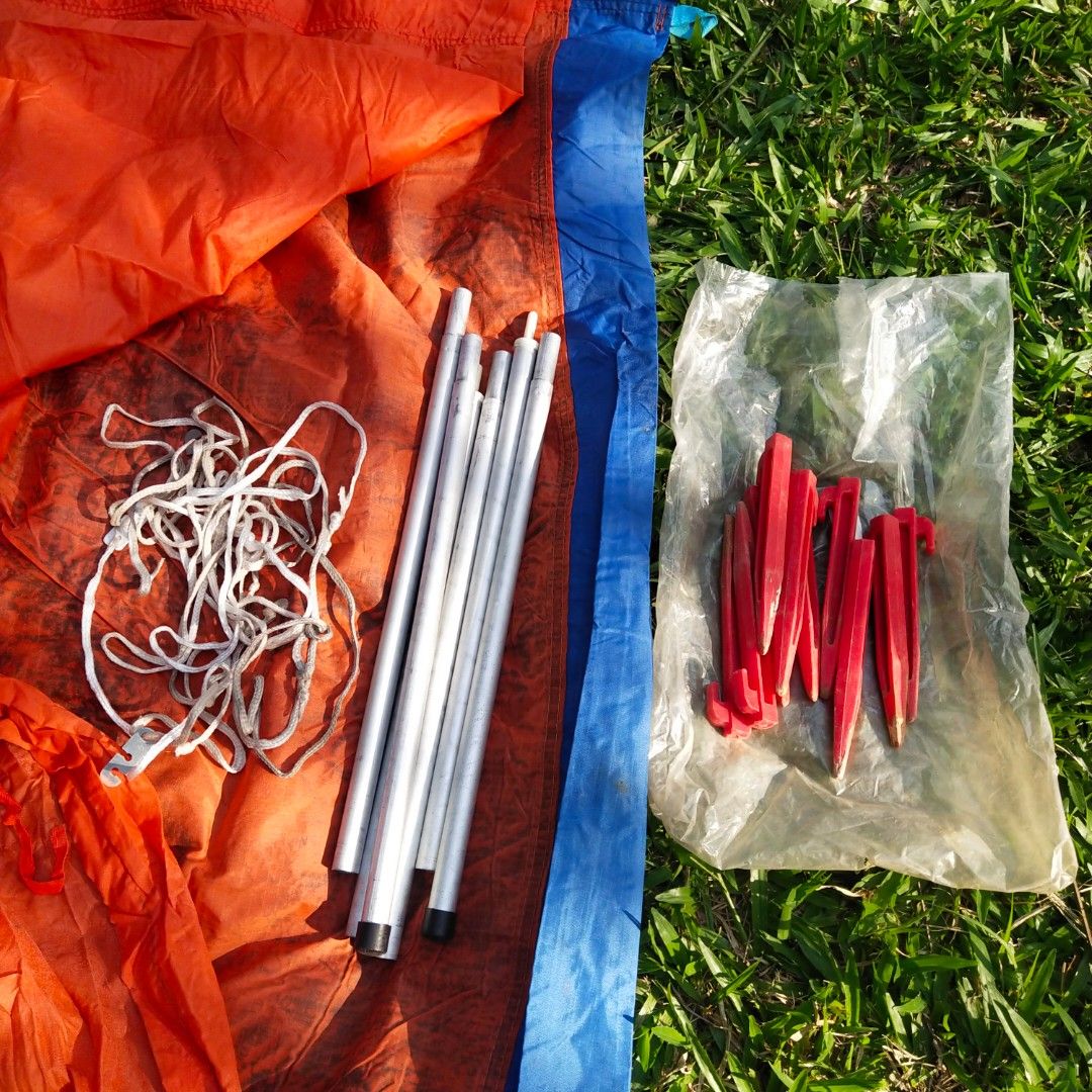 Vintage rare kmart A tent camping 1970s, Sports Equipment, Hiking