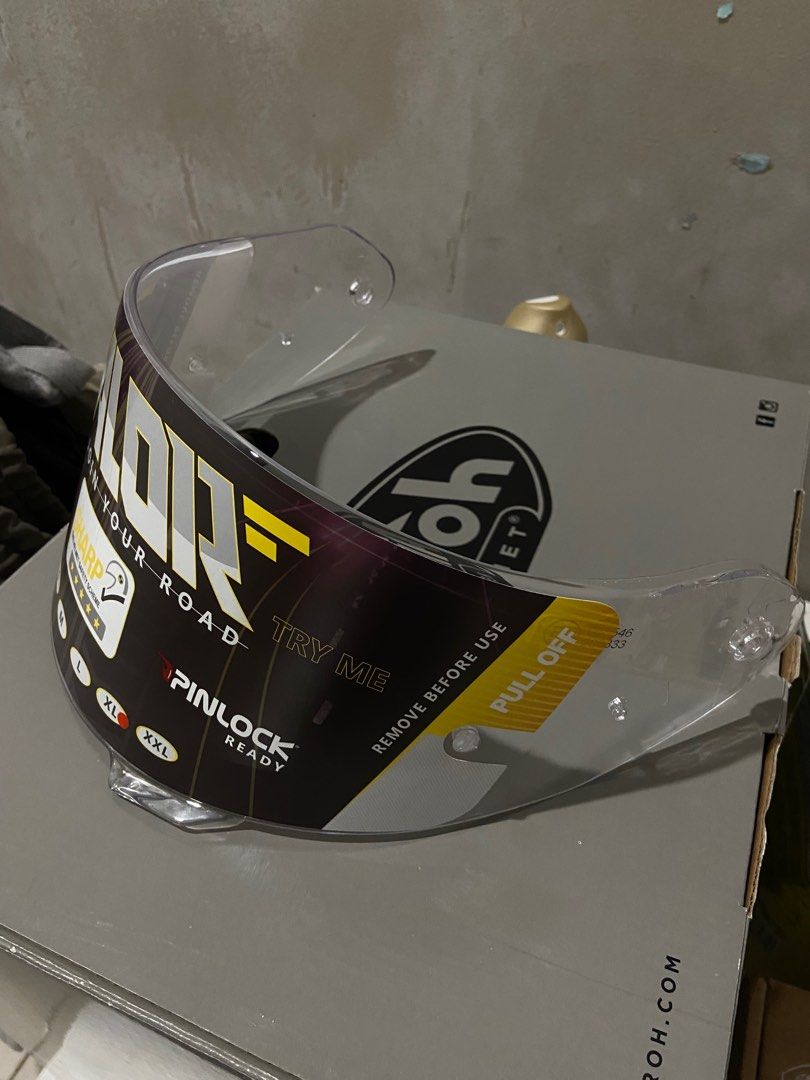 visor clear airoh valor / ST701 / ST501 100 ori baru on Carousell