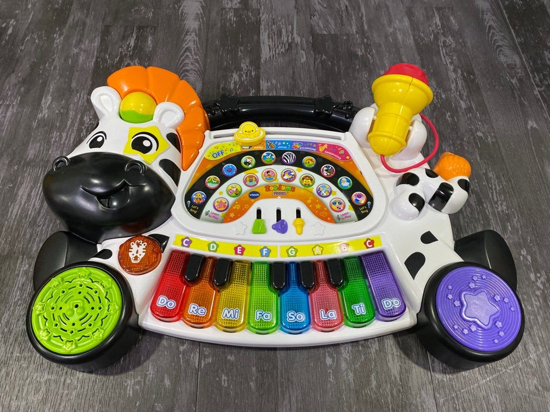 VTech Zoo Jamz Piano Hobbies Toys Toys Games on Carousell