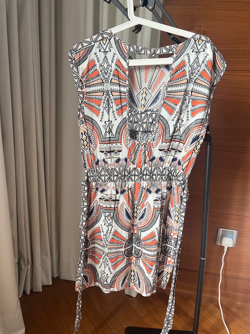 Warehouse Geometric Dress Women s Fashion Dresses Sets