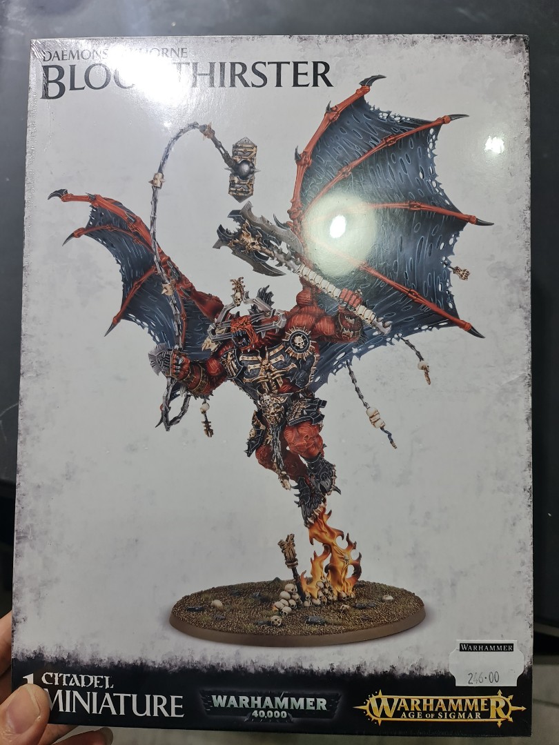Warhammer bloodthirster, Hobbies & Toys, Toys & Games on Carousell