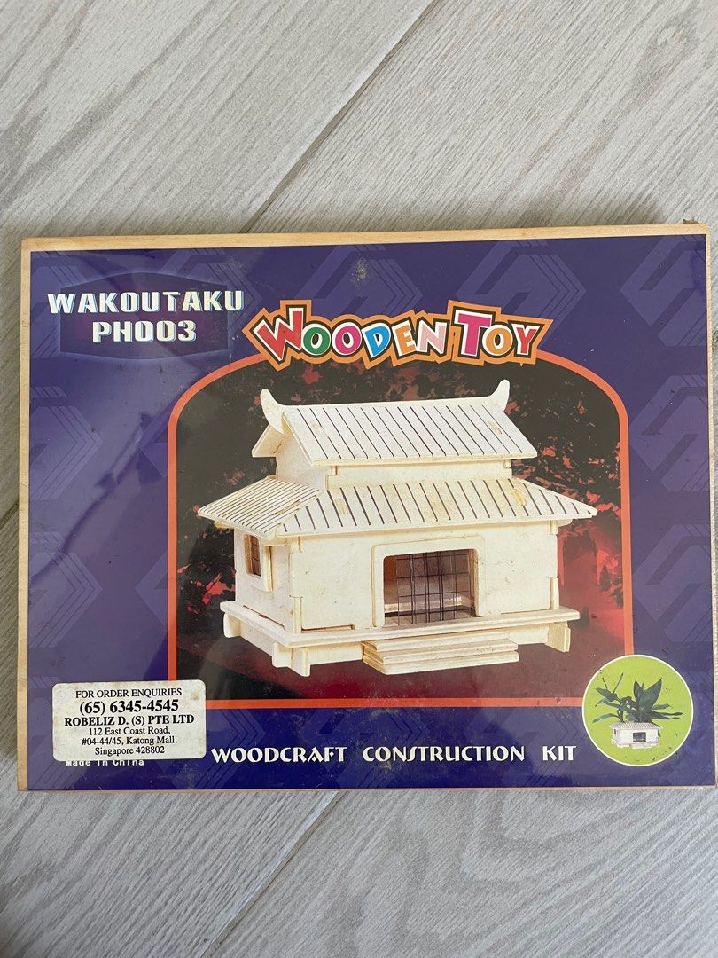 D homes woodcraft construction kit online