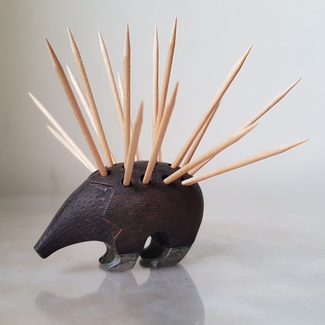 Hedgehog 2025 toothpick holder