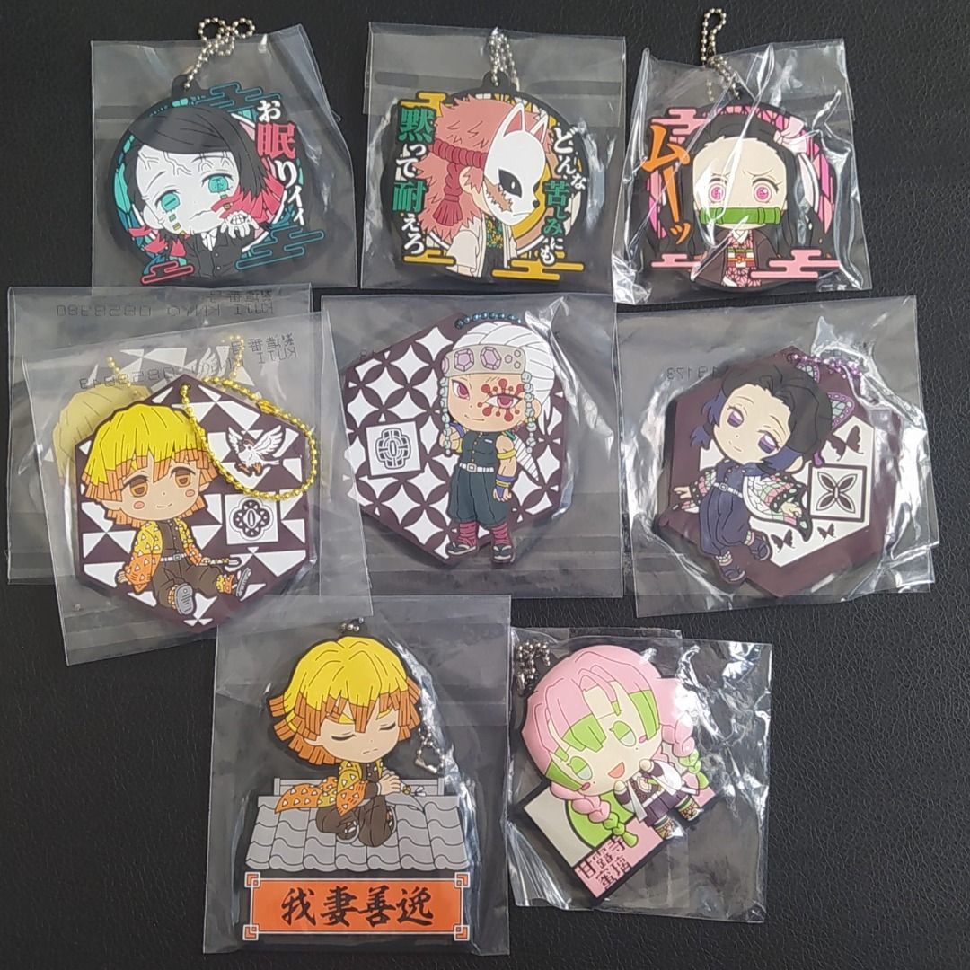 WTS/WTT Demon Slayer Keychains from Kuji - Zenitsu Shinobu Mitsuri ...