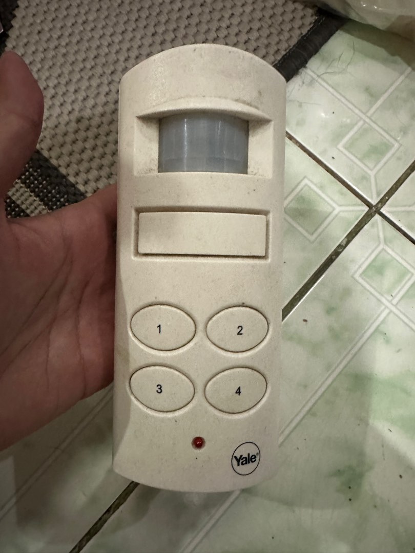 Yale password motion sensor alarm on Carousell