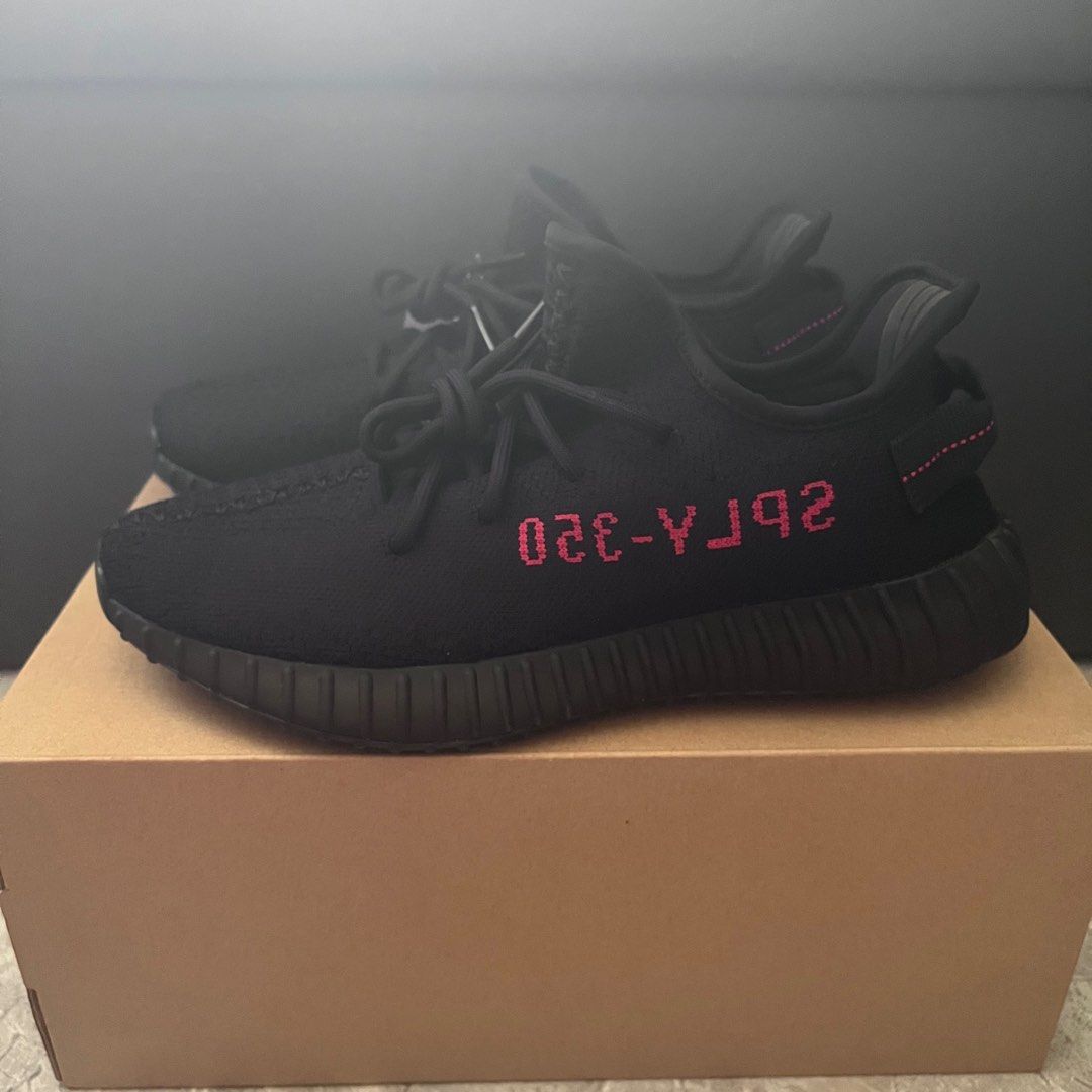 Yeezy Boost 350 V2 Bred Men s Fashion Footwear Sneakers on