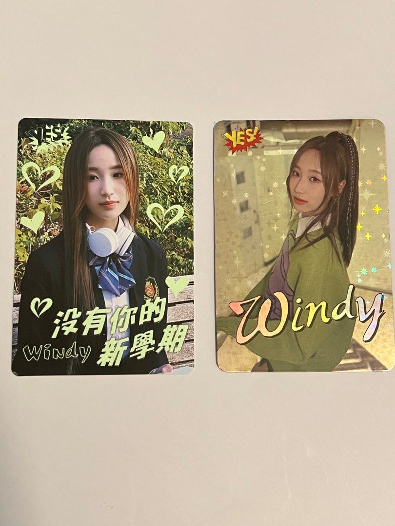 Yes card 95 期聲夢Windy 夜光+ 閃卡, 興趣及遊戲, 收藏品及