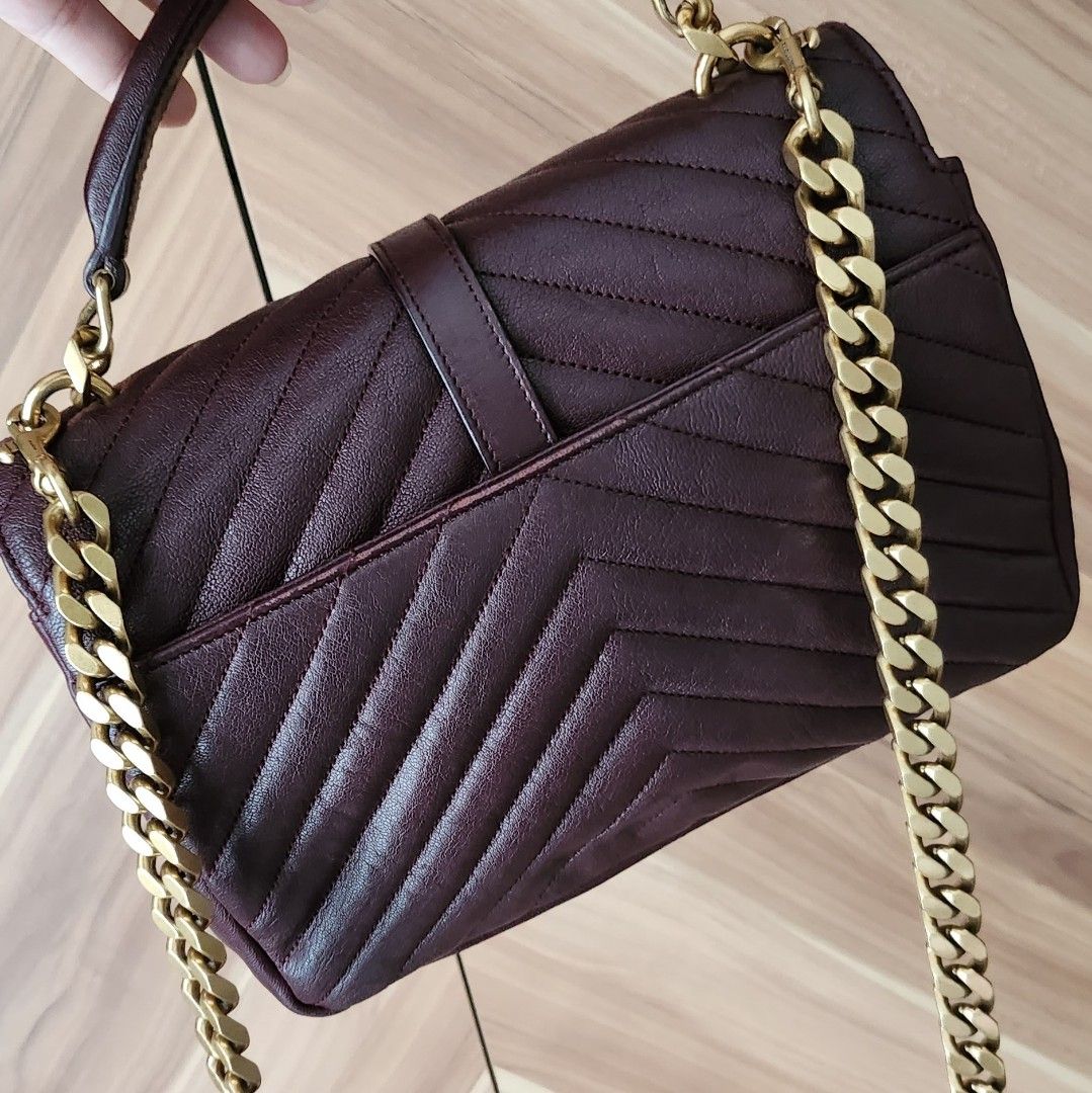 Ysl college deals bag size comparison