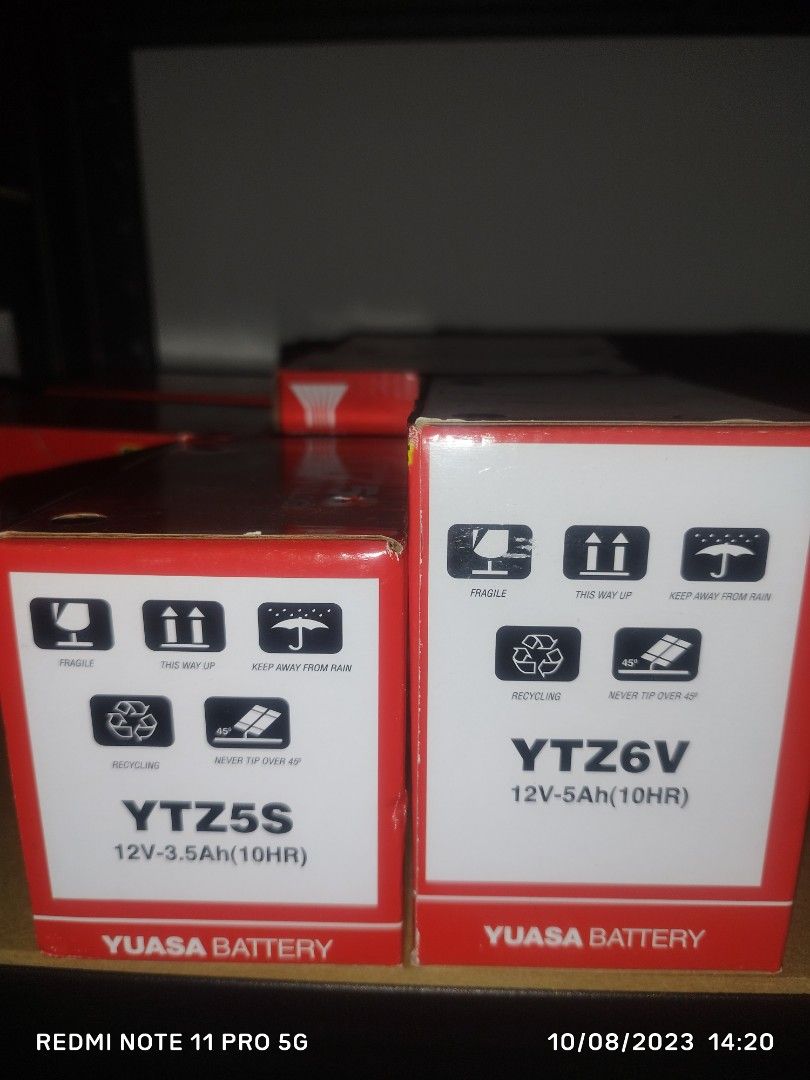 Yuasa battery, Motorcycles, Motorcycle Accessories on Carousell