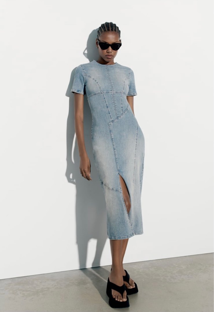 drop waist mini dress Kit Black – 12th Tribe Color:As Photo(Sky Blue) The Dress Code on ss26-new