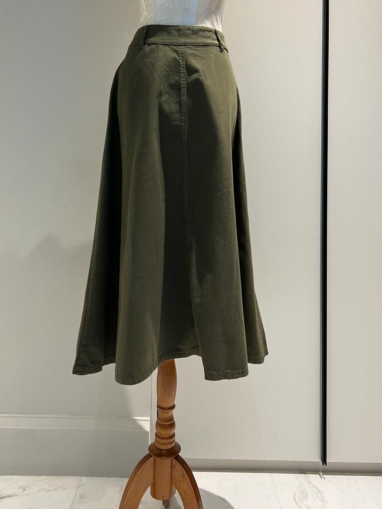 Long khaki skirts zara shop