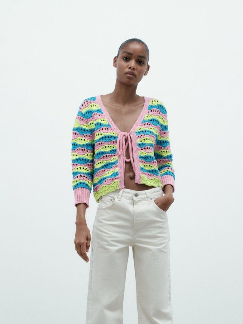 Zara cardigan sale discount