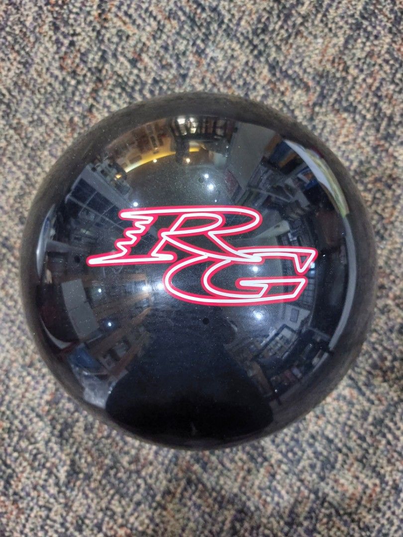 14lbs Retro RG Spare Black Roto Grip Bowling Ball, Sports Equipment