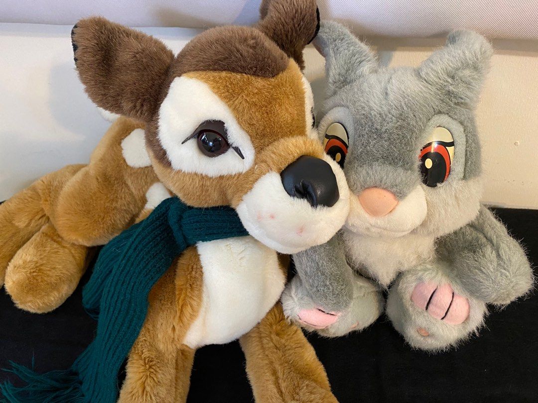 15.5 Disney Thumper Bambi movie big 22 Fawn Soft stuffed