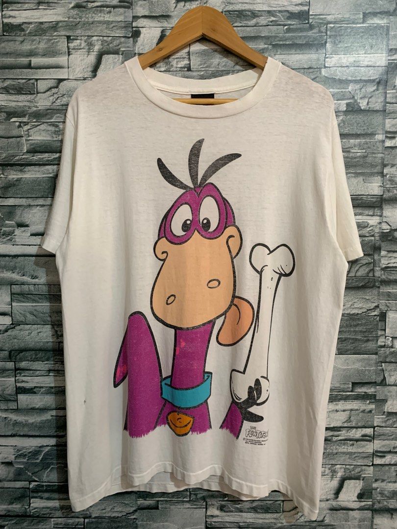 1994 The Flintstones Dino, Men's Fashion, Tops & Sets, Tshirts & Polo ...