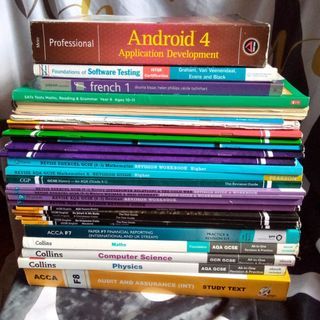 1 Box Assorted Textbooks