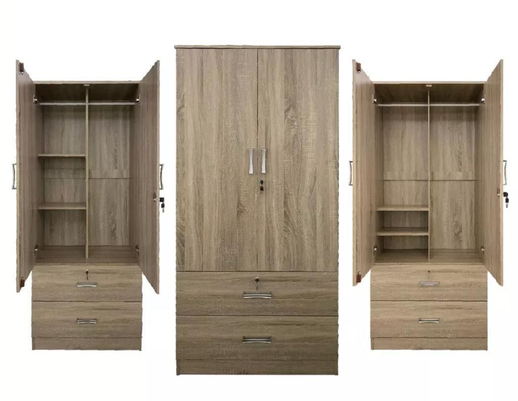 2 Door Wardrobe ( Available from 28th Aug), Furniture & Home Living
