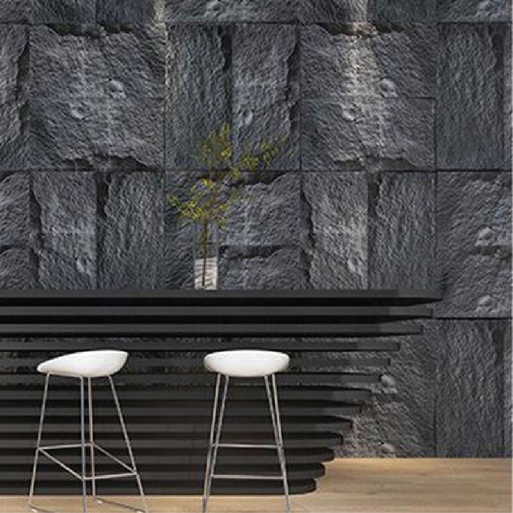 3D Stone Wall Fluted Panel Wall Panel PU Wall Feature Wall Decoration