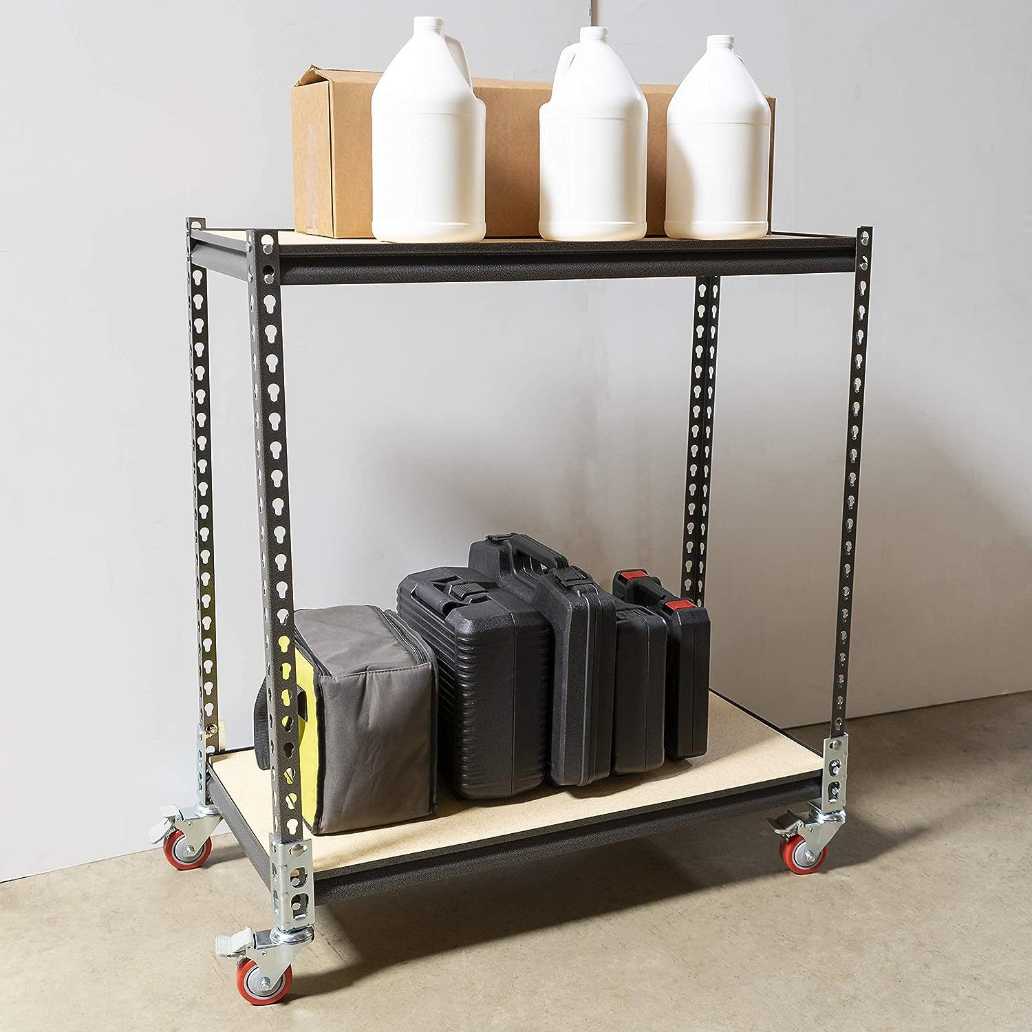 4pc Storage Rack Caster Wheels (Adapts to Boltless Self Locking