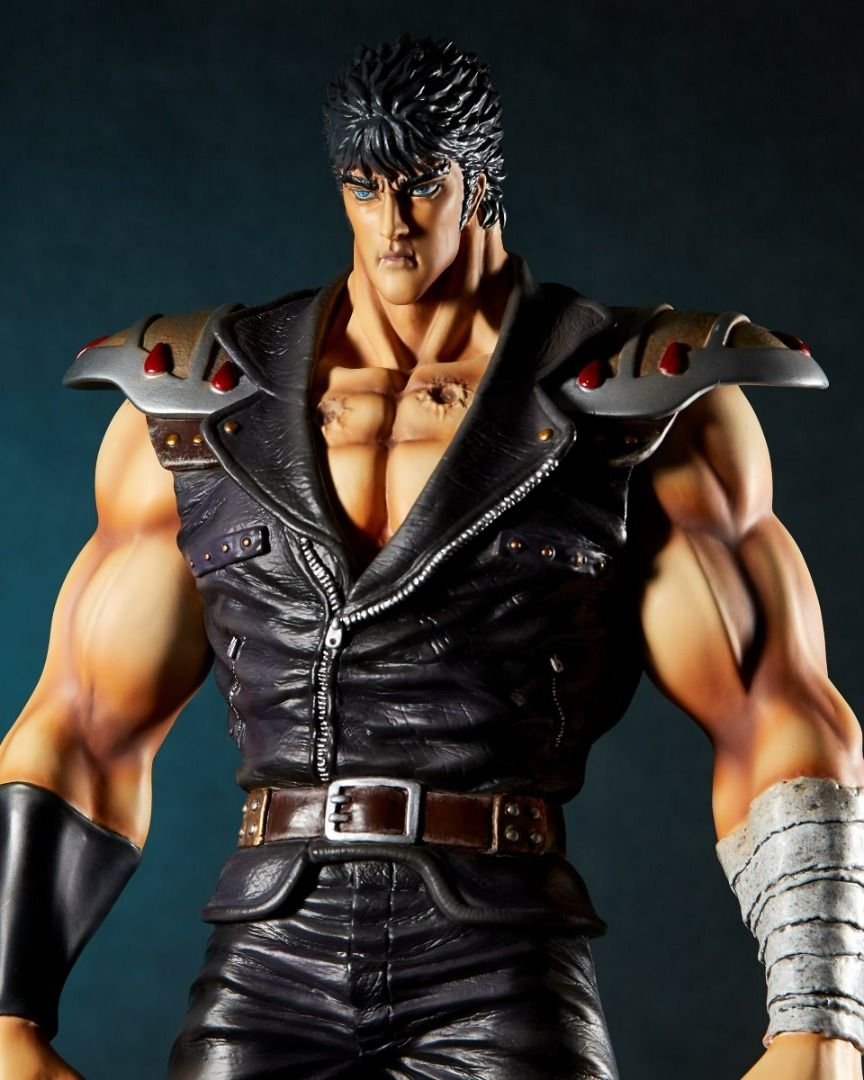 日版質保] 海洋堂北斗之拳拳四郎Mega Soft Vinyl Kenshiro Figure 50cm 