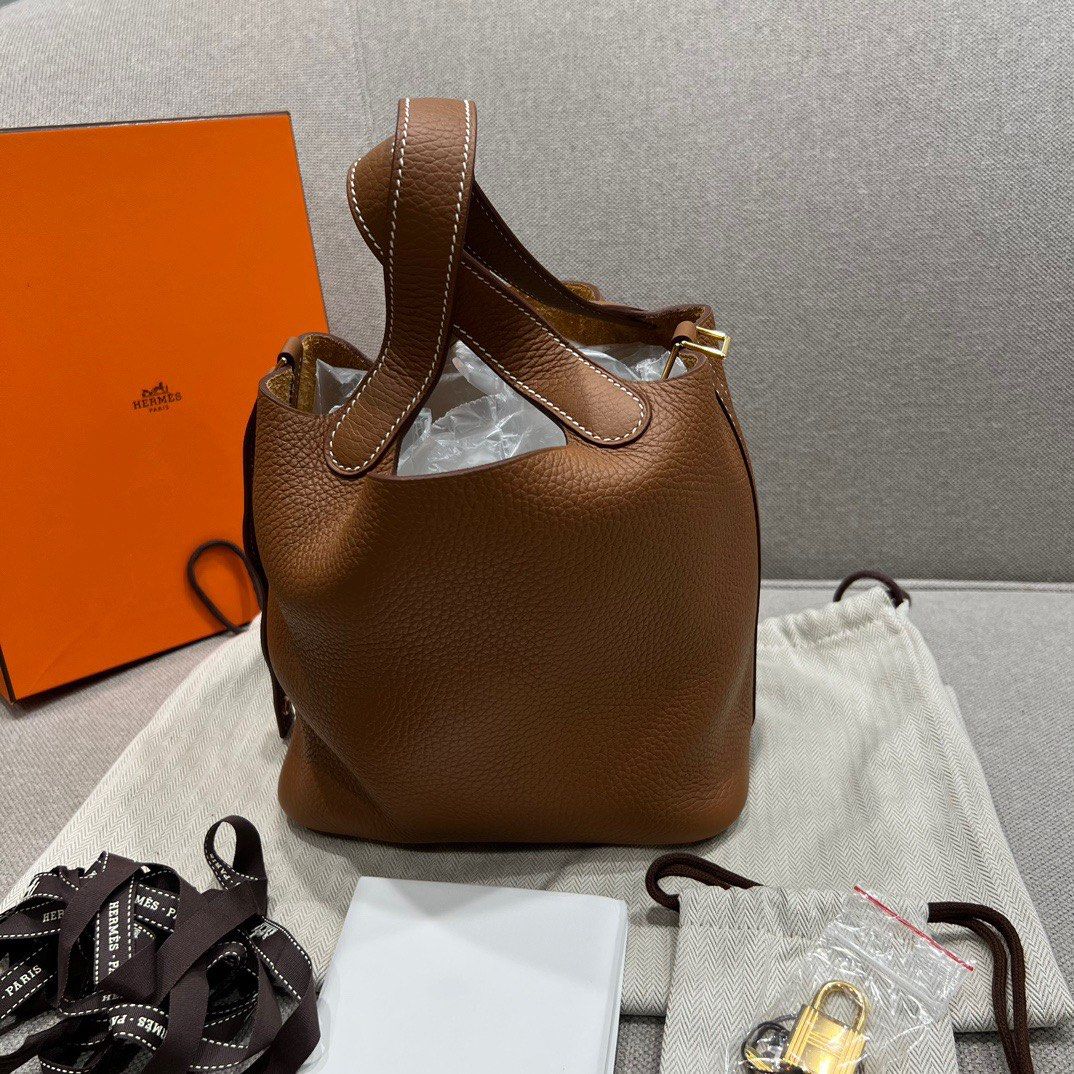 Hermes picotin 26, Luxury, Bags & Wallets on Carousell