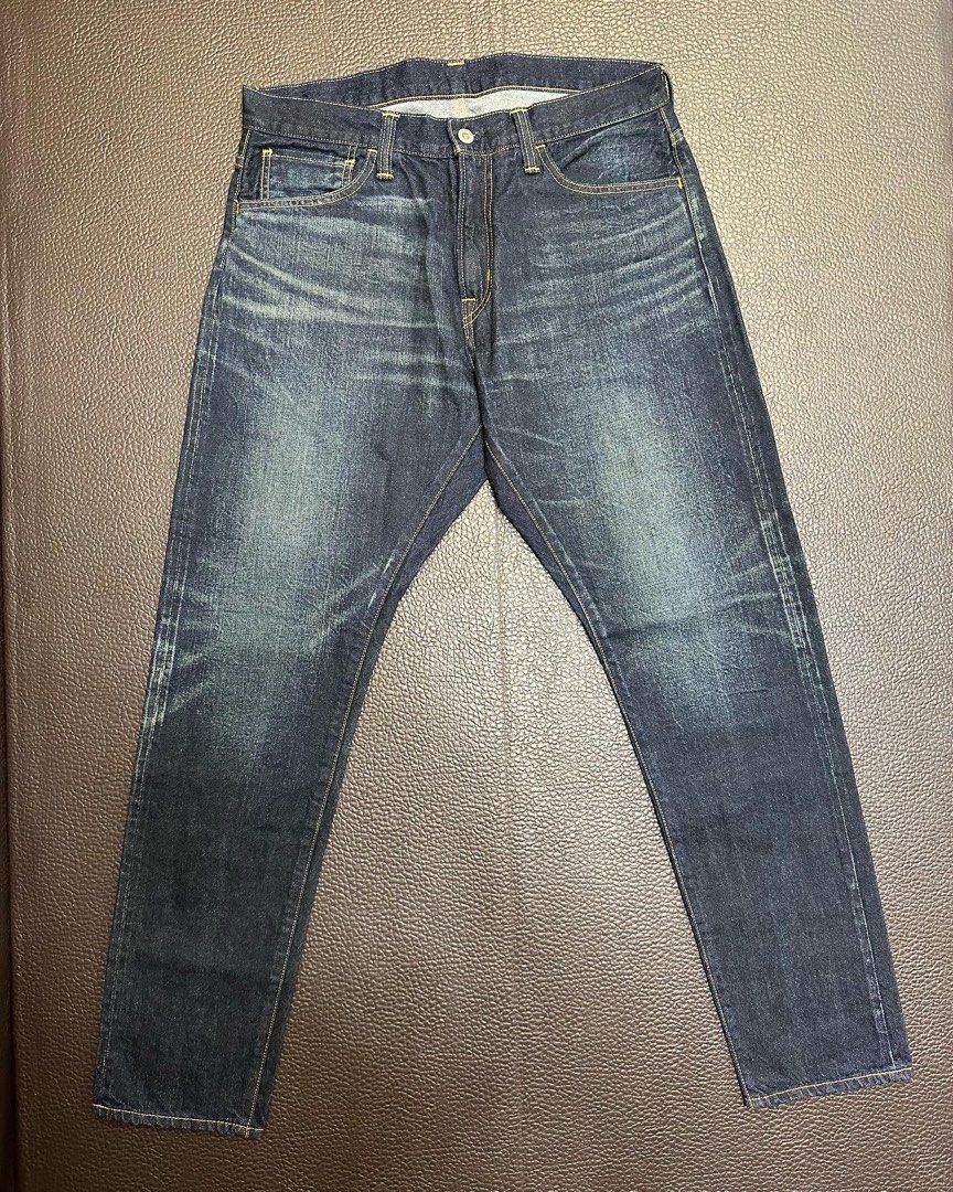 全新] FRAGMENT x SEQUEL RIGID DENIM PANTS INDIGO SQ-20AW-PT01, 男