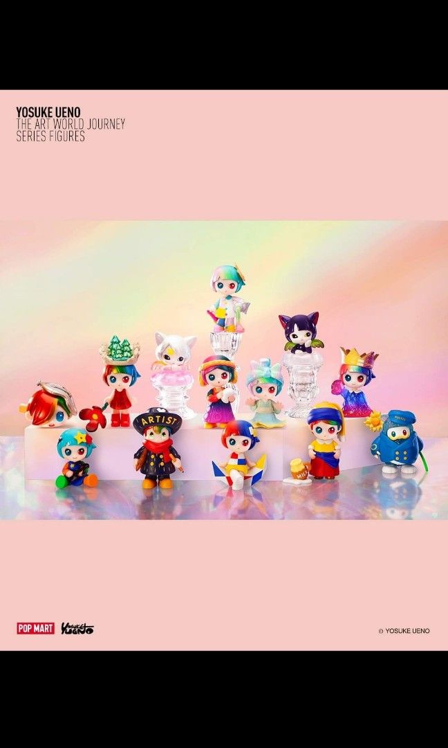 🌟 Pop Mart 盲盒Yosuke Ueno Hapico The Art Word 上野陽介世界