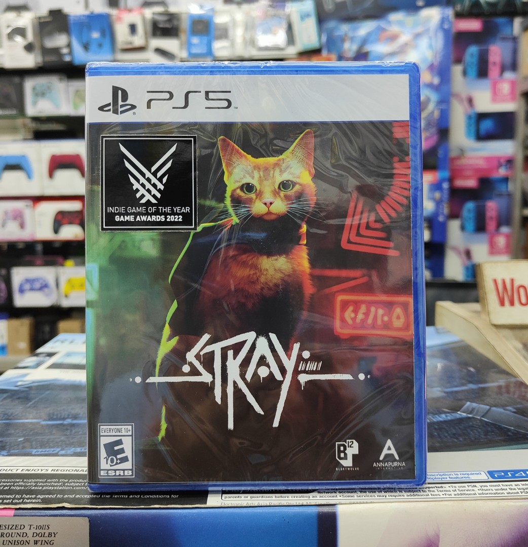 Stray PS5 Game & Steelbook Bundle
