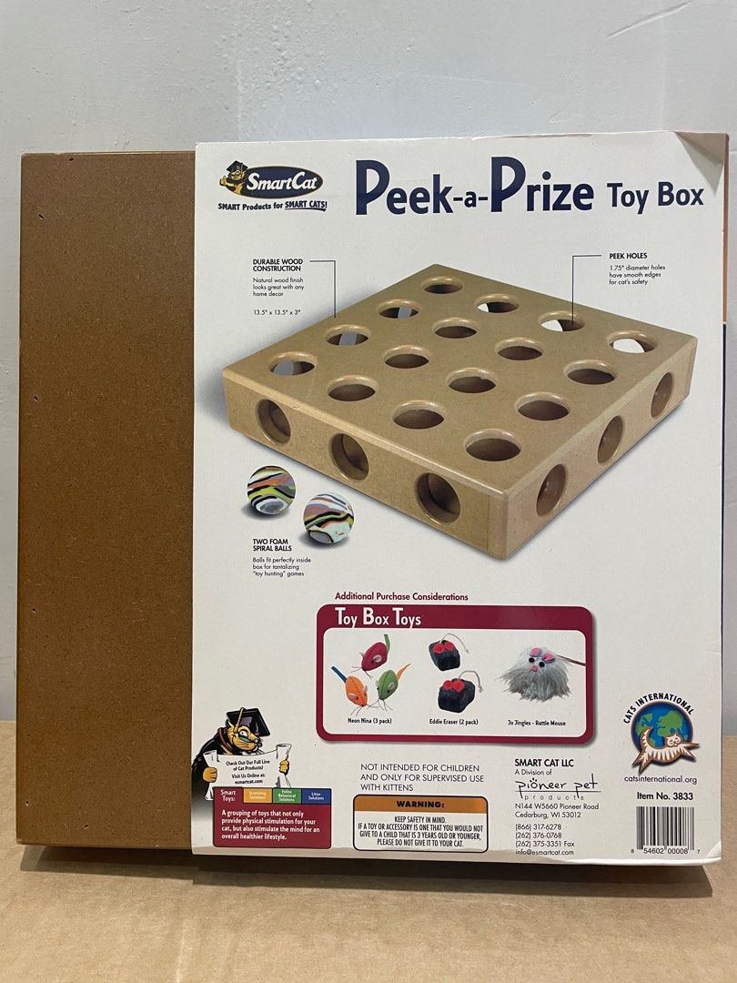 Peek a 2025 prize toy box