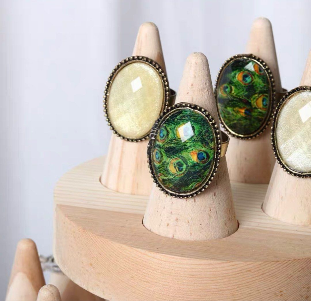 Accessories display rack. Ring display rack. 3 tier display rack ...