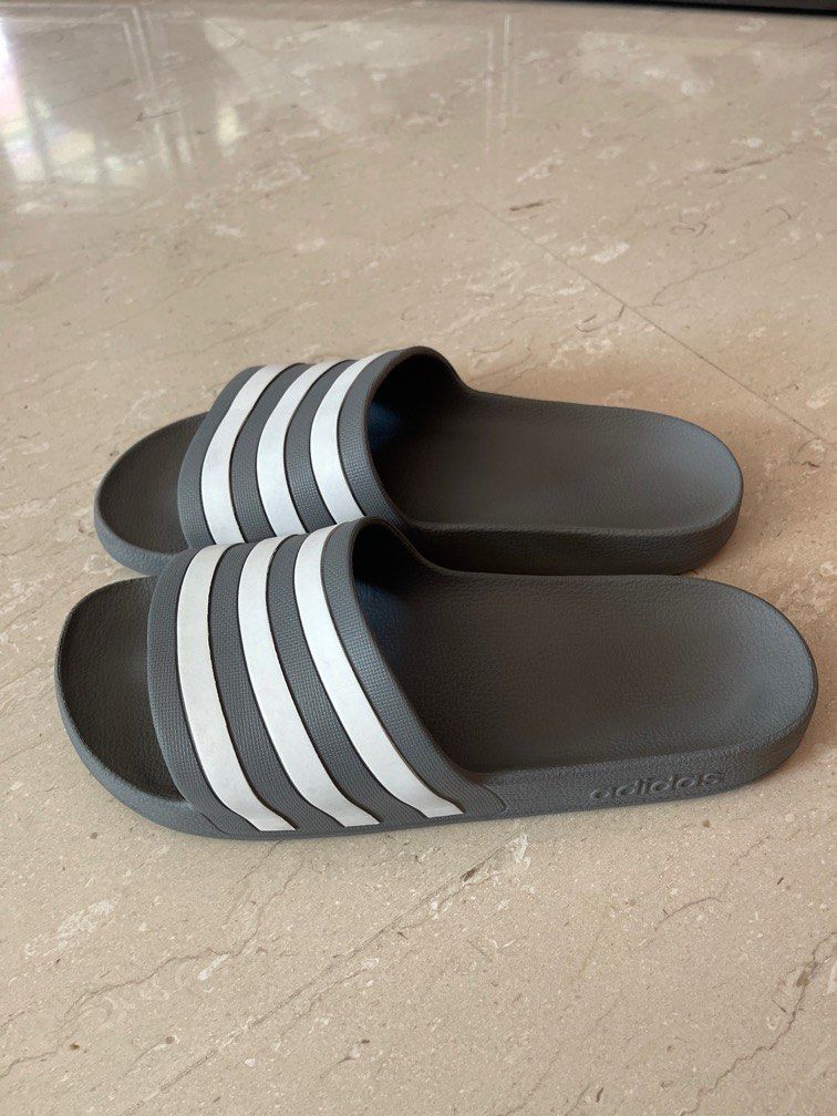 Mens adidas slides size 14 on sale