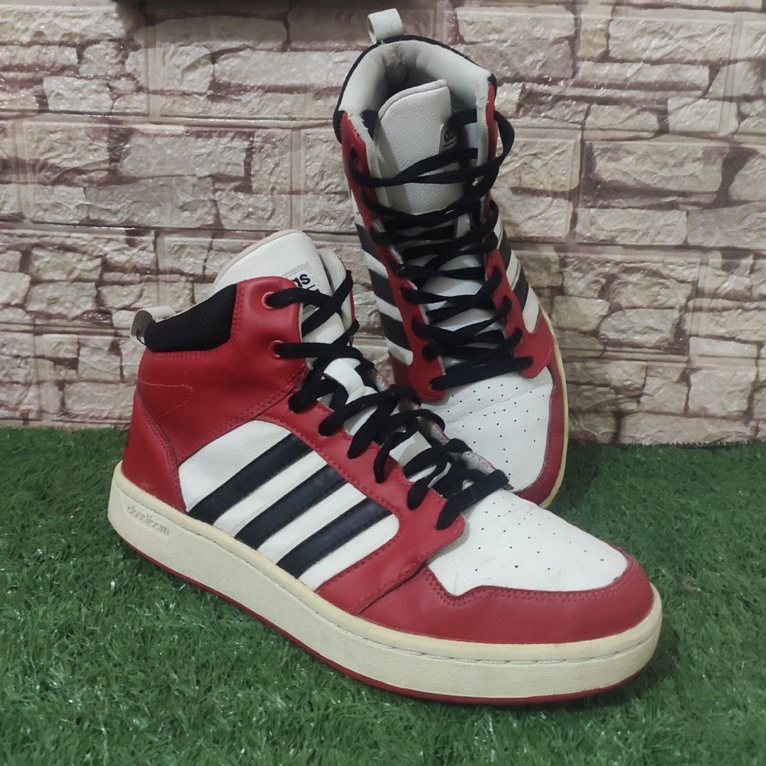 Adidas Cloudfoam Size 9.5 Men s Shoes Red