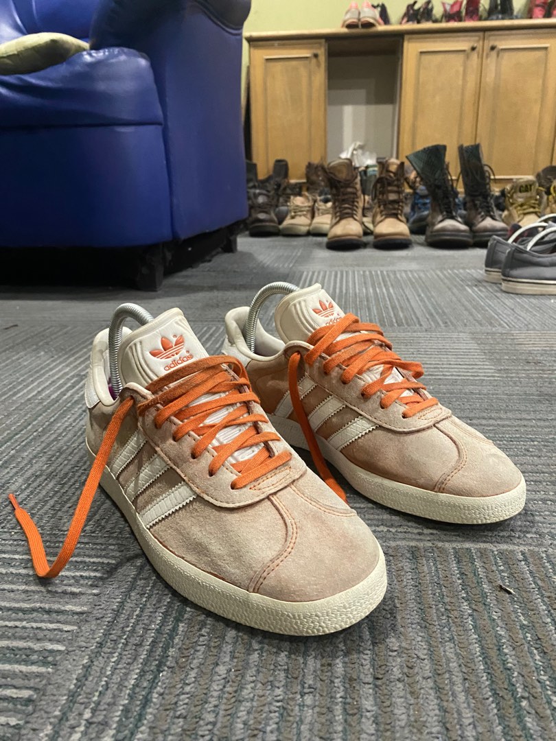 Adidas gazelle hotsell homme orange