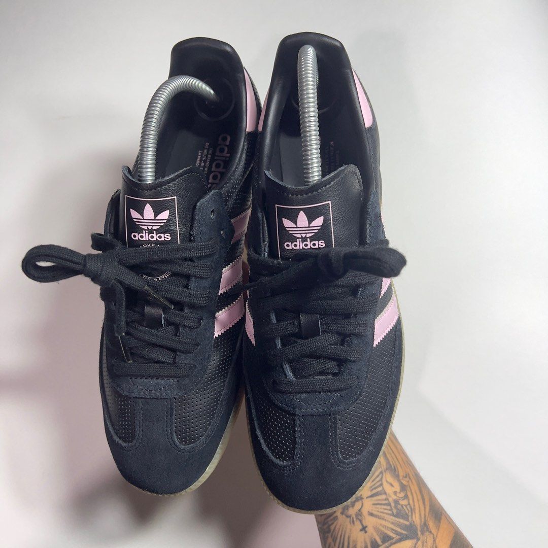 Adidas Samba Black Pink (7.5 MENS fits 8 MENS/8.5 WOMENS), Men's Fashion,  Footwear, Sneakers on Carousell