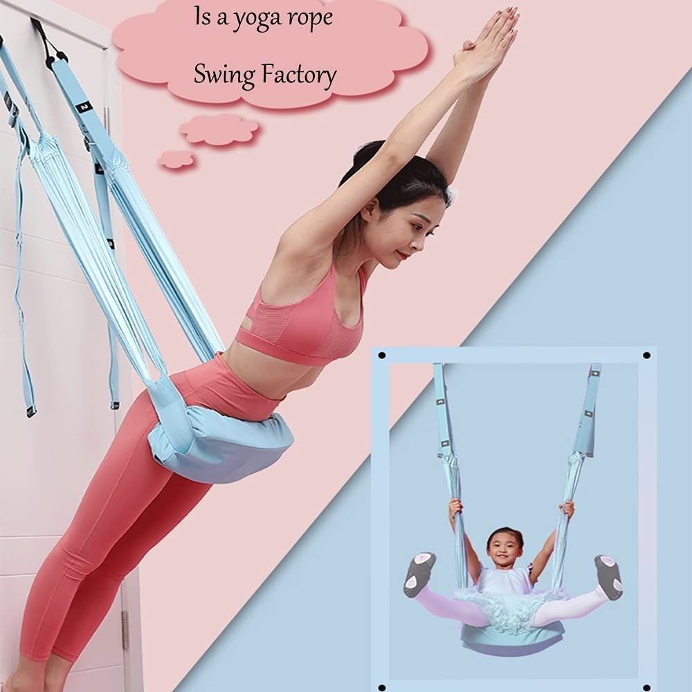 Adjustable Aerial Yoga Strap Elastic Stretch Door Hanging Yoga