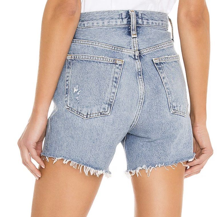 agolde riley shorts in snapshot Women s Fashion Bottoms Shorts