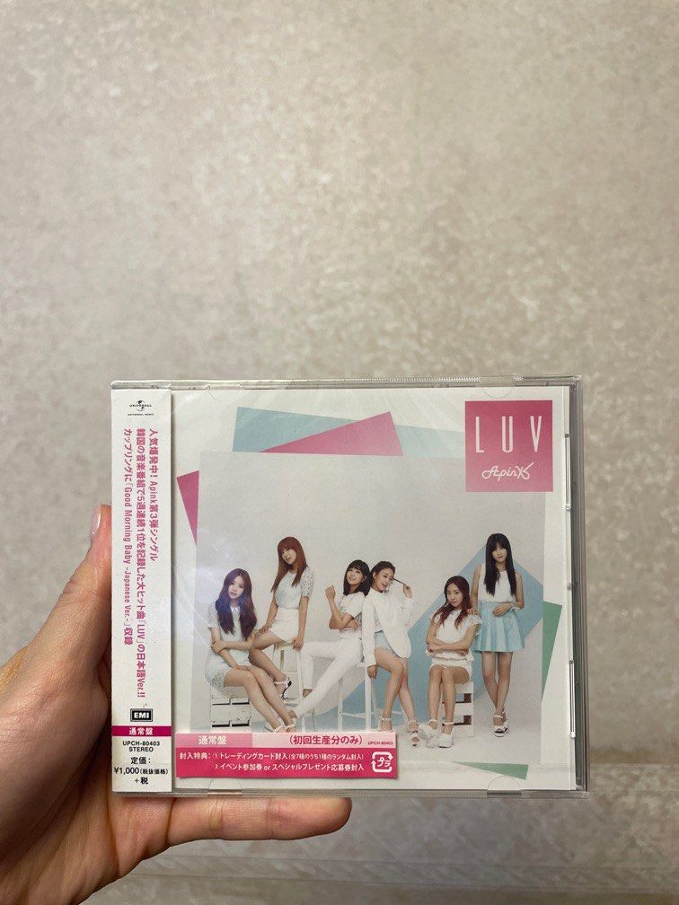 Apink | Luv CD 全新, 興趣及遊戲, 音樂、樂器& 配件, 音樂與媒體- CD