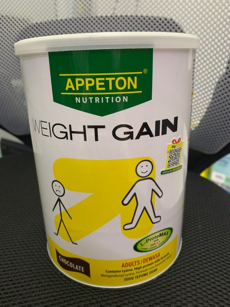 Appeton Weight Gain Adult Chocolate 900g, Health & Nutrition, Health