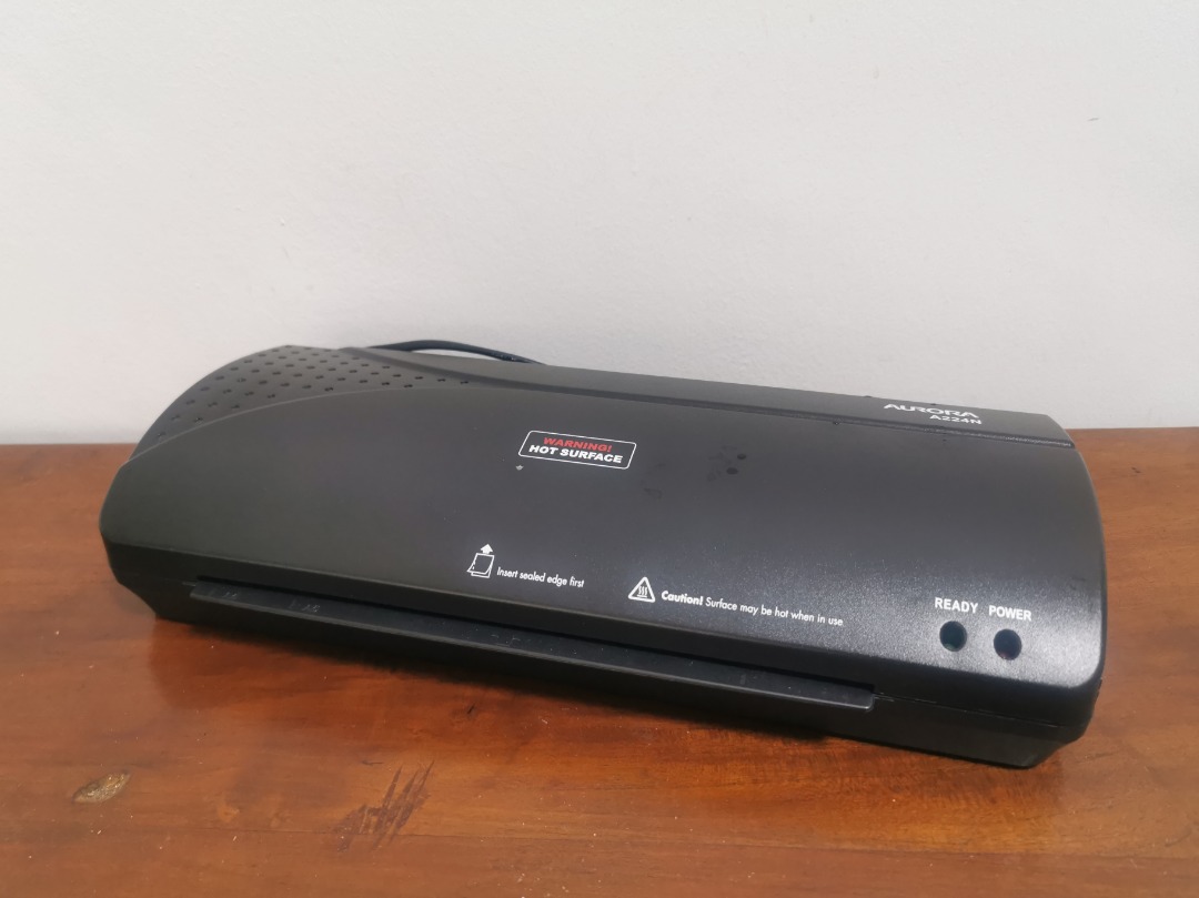 Aurora laminator Laminating Machine A4 A224N, Hobbies & Toys