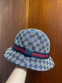 AUTHENTIC GUCCI SHERRY LINE OPHIDIA BUCKET HAT (VINTAGE)