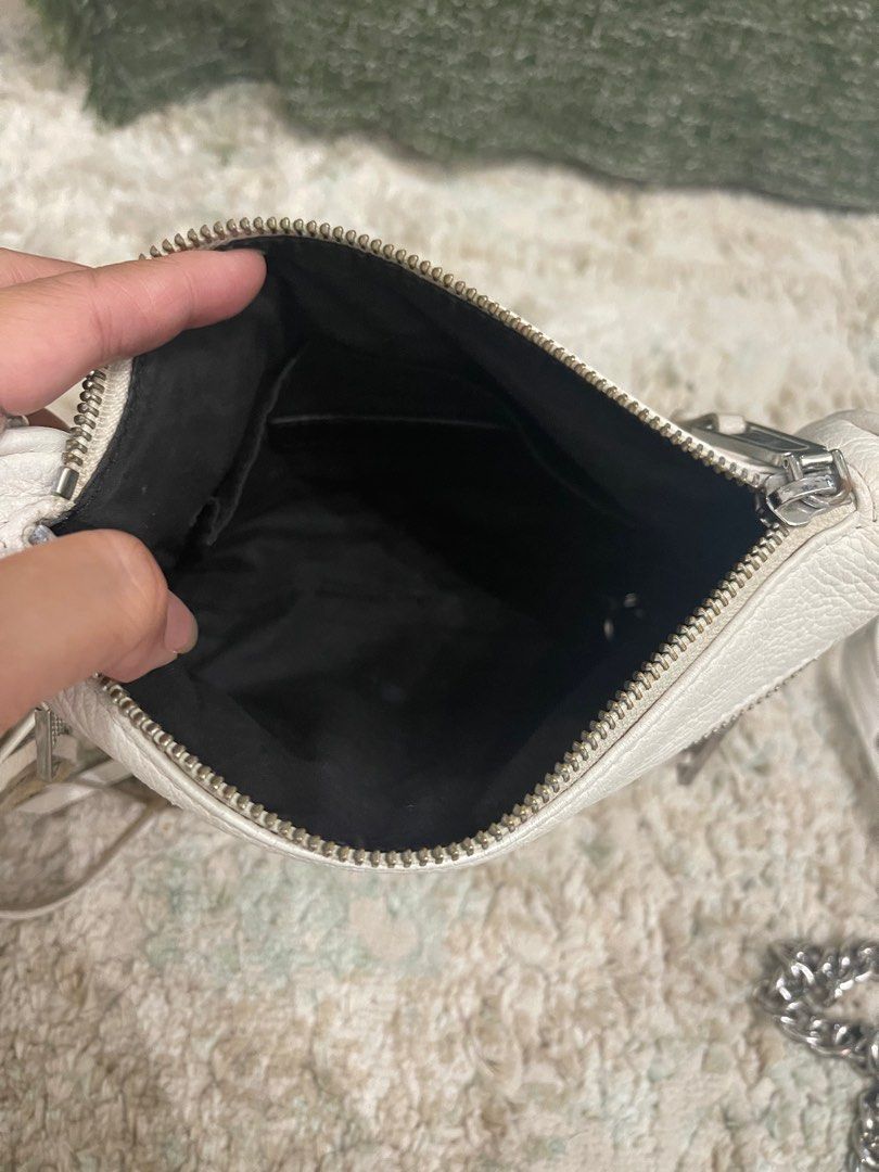 Rebecca minkoff pebbled leather zip crossbody best sale