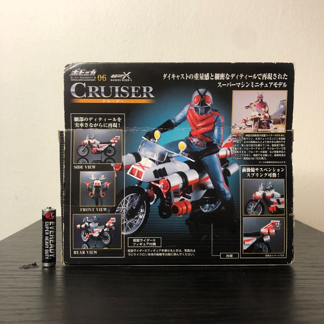 BANDAI Popynica Super Machine Series Kamen Rider / Masked Rider X ...