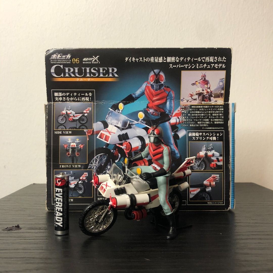 BANDAI Popynica Super Machine Series Kamen Rider / Masked Rider X ...