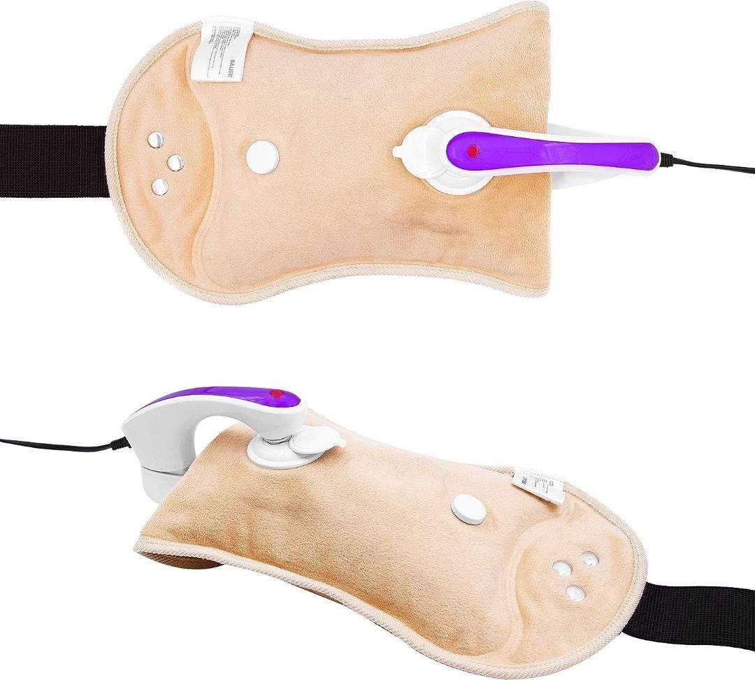 Bauer Professional Electric Hot Water Bottle & Back Warmer Heat