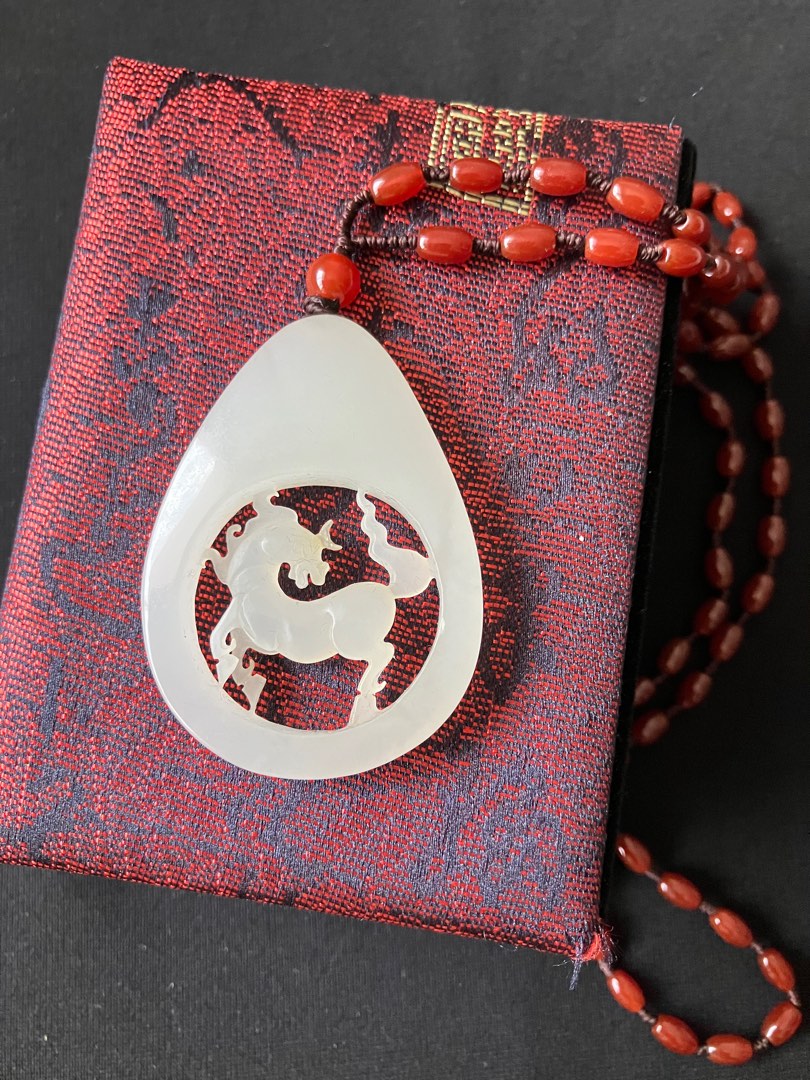 Beautiful Hetian Jade HORSE Pendent Another 100