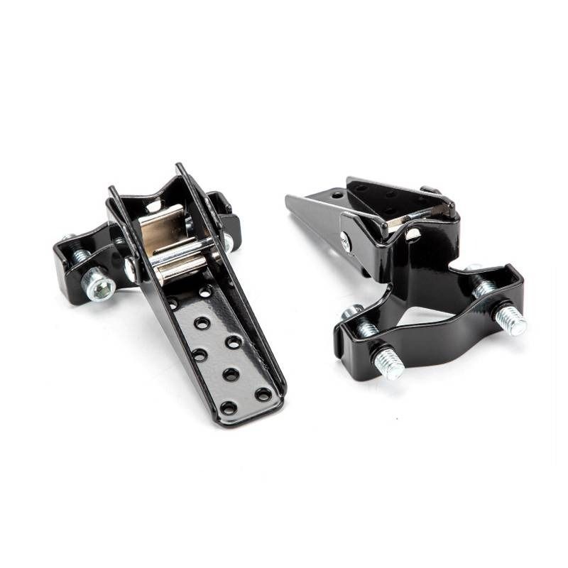 Garosa Black Stylish Metal Motorcycle Motorbike Frame Foot Pegs Rests Pedals ,Foot Peg, Motorcycle Foot Peg