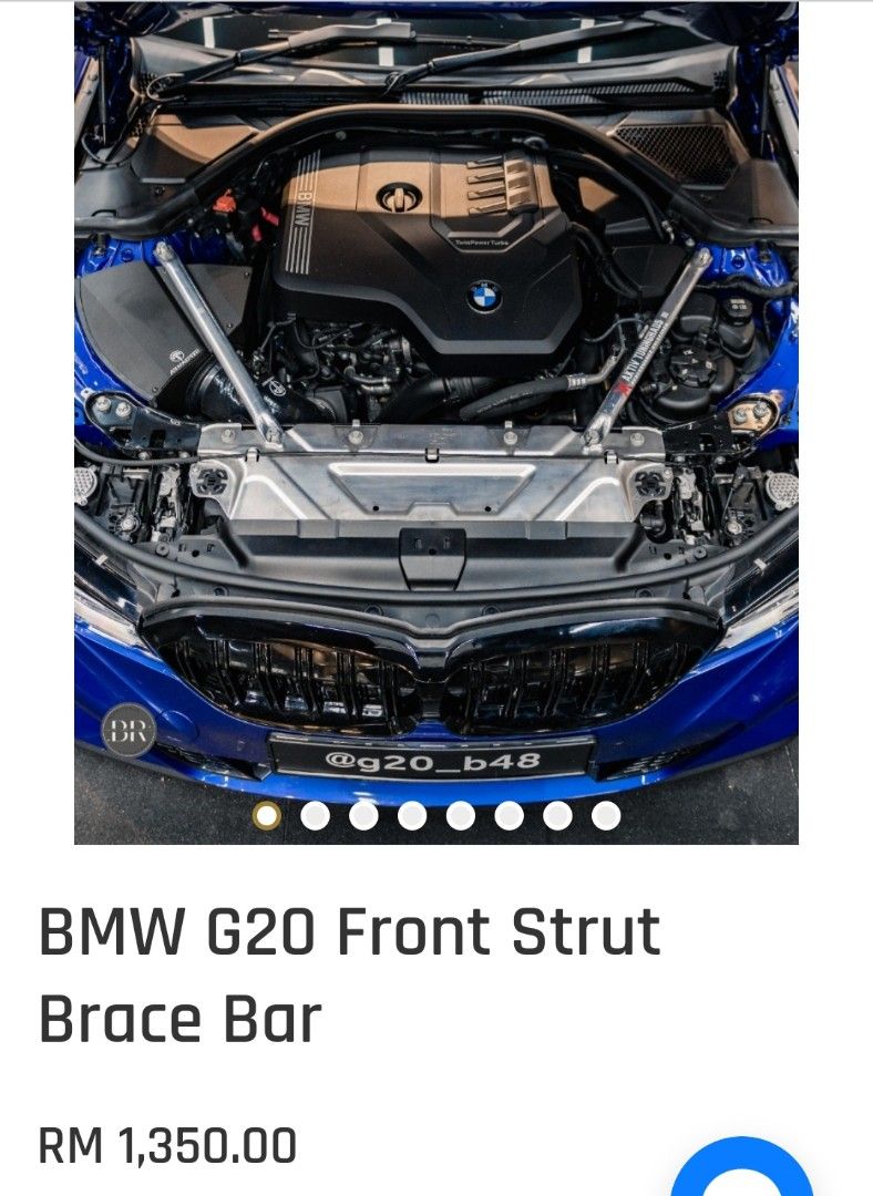 BMW G20 ORI STRUT BAR (NEW), Auto Accessories on Carousell