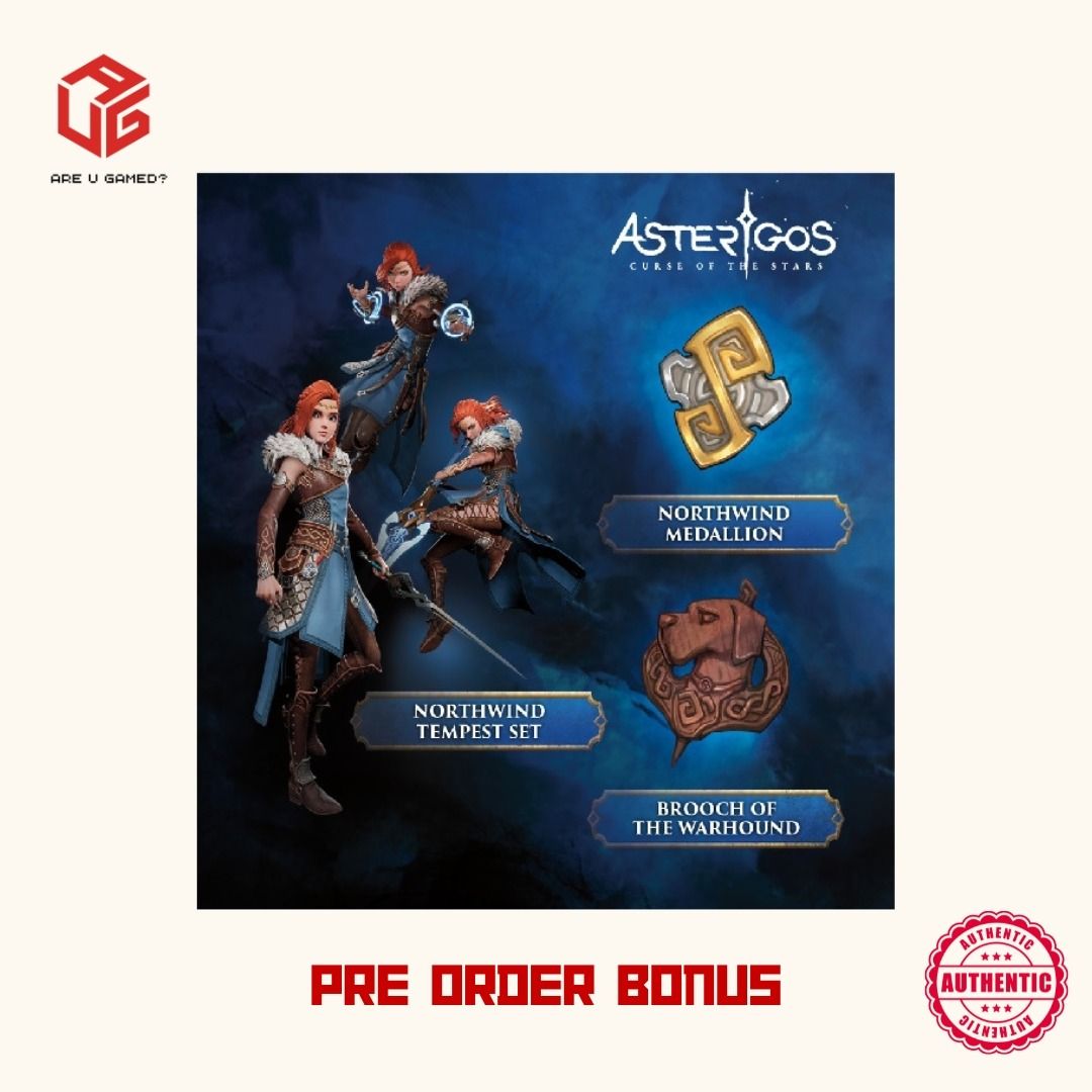 💯BNIB Asterigos: Curse of the Stars Collector's/Standard Edition